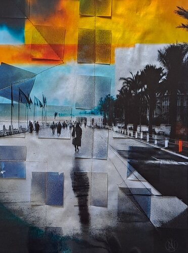 Nizza  La Promenade des Anglais by Nina Florence Juncker, 写真 for Sale on Singulart