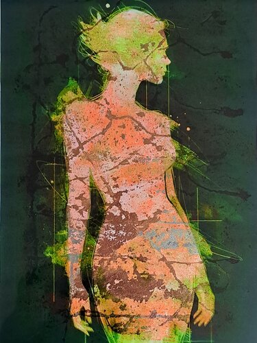 Silhouette 2 by Nina Florence Juncker, Other Media for Sale on Singulart