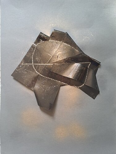 Kollage 3D 1 par Nina Florence Juncker, Œuvre sur papier en vente sur Singulart