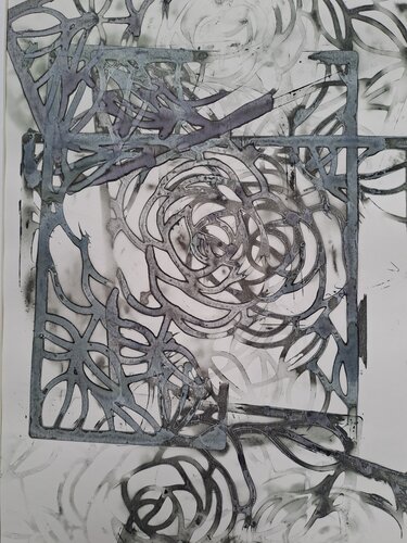 Layers de Nina Florence Juncker, Obra en papel a la venta en Singulart