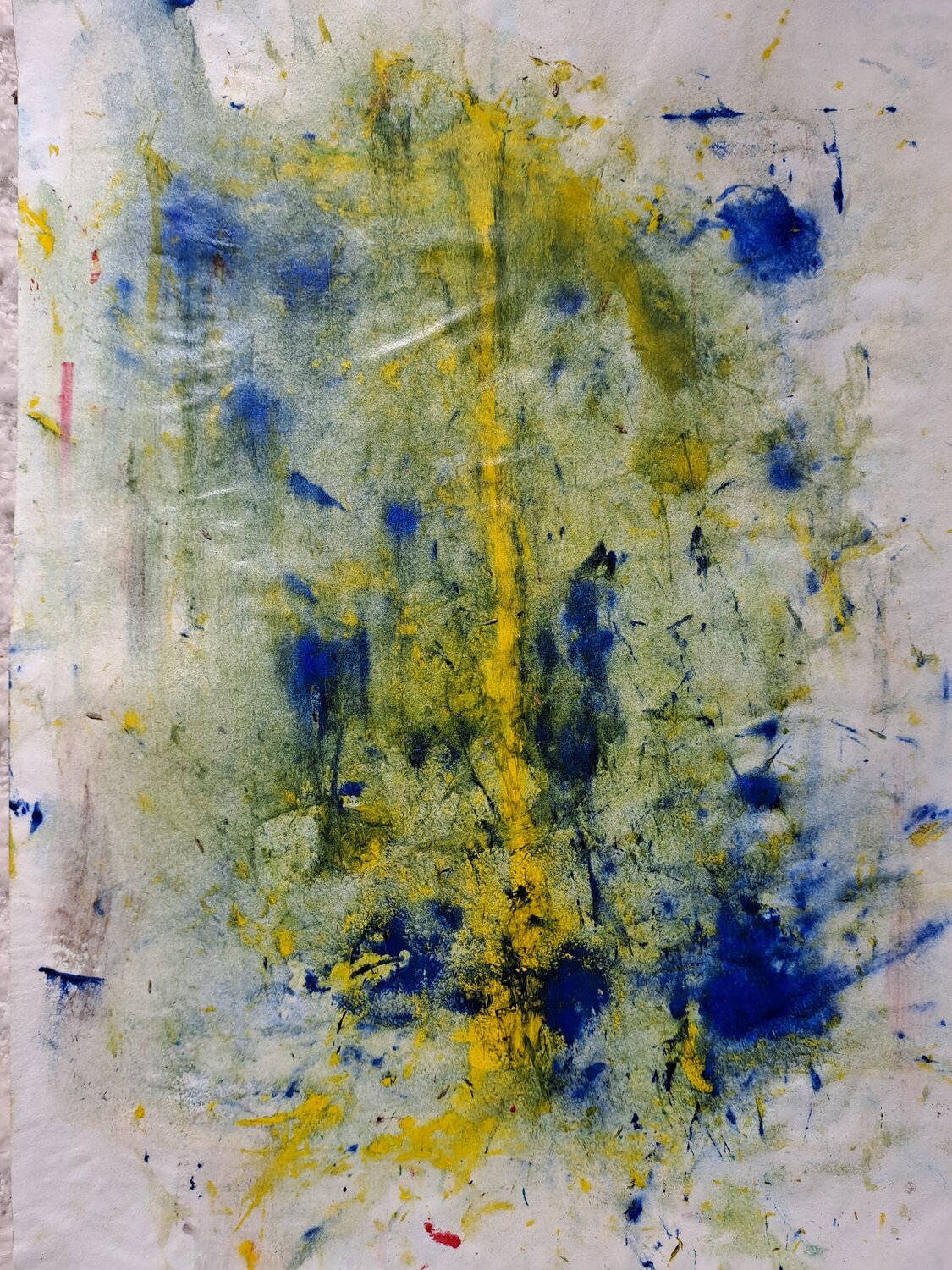 Spielerei im Regen 2 Nina Florence Juncker Work on Paper for sale