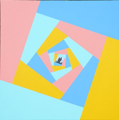 Aperture 0.8 by Siegmar Ahlvers, Painting for Sale on Singulart
