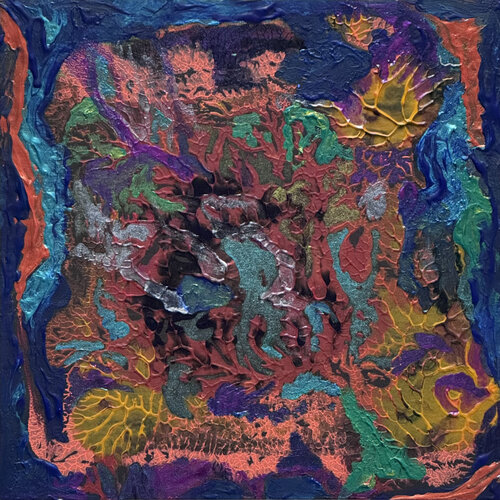 Earth Top View 001 van Siegmar Ahlvers, Schilderij te koop op Singulart