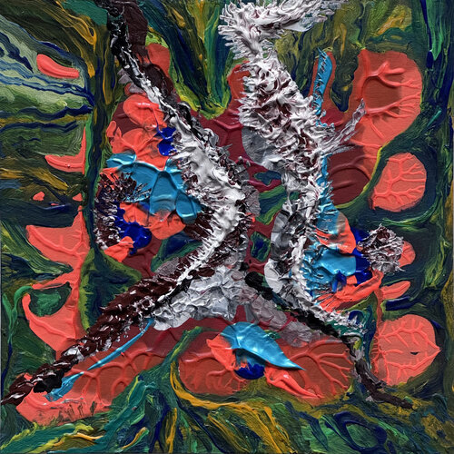 Earth Top View 005 van Siegmar Ahlvers, Schilderij te koop op Singulart