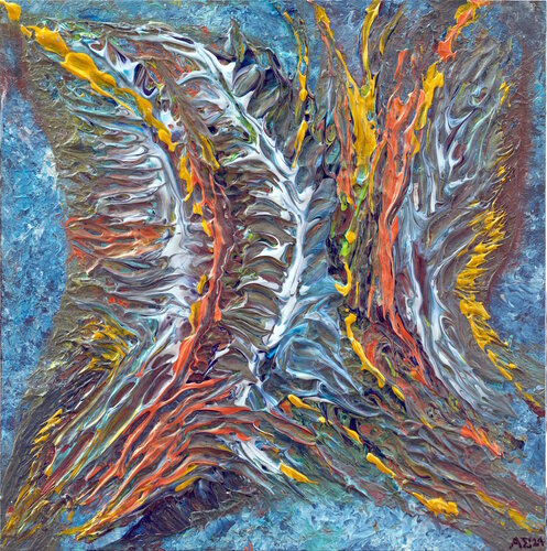 Earth Top View 006 van Siegmar Ahlvers, Schilderij te koop op Singulart