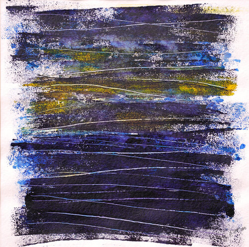 Indigo Sky de Siegmar Ahlvers, Pintura a la venta en Singulart