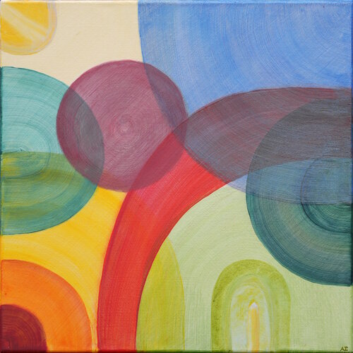 Transluzentis 04 - Tor zum Licht by Siegmar Ahlvers, 회화 for Sale on Singulart