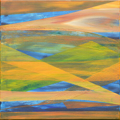Transluzentis 10 Wasserführende Schichten di Siegmar Ahlvers, Pittura in vendita su Singulart