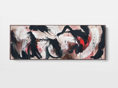 For Something To Grow - Something Has To Give de Omar Obaid, Pintura a la venta en Singulart