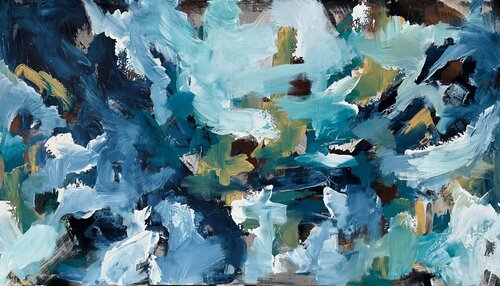 A Silent Poet 5 de Omar Obaid, Pintura a la venta en Singulart