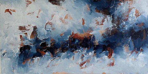 Echoing Waves van Omar Obaid, Schilderij te koop op Singulart