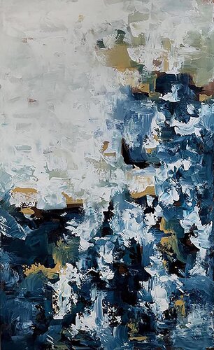 The Sound Of The River by Omar Obaid, Painting for Sale on Singulart