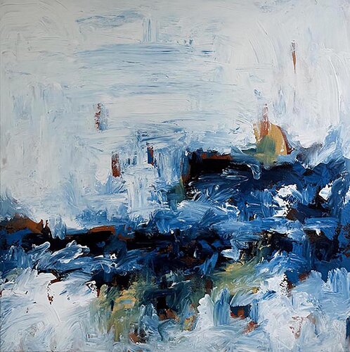 Whispering Waters II von Omar Obaid, Malerei kaufen auf Singulart