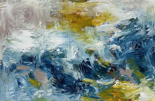 Follow The River by Omar Obaid, Painting for Sale on Singulart