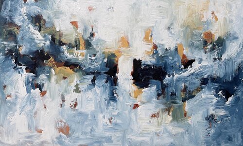 Beyond The Mist van Omar Obaid, Schilderij te koop op Singulart