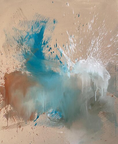 The Tides Are Turning 2 par Omar Obaid, Peinture en vente sur Singulart