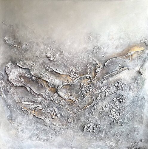 Kun yksi hetki pitää sisällään koko maailmankaikkeuden (When a single moment contains the whole universe) by Emmi Ohraniemi, 油畫 for Sale on Singulart