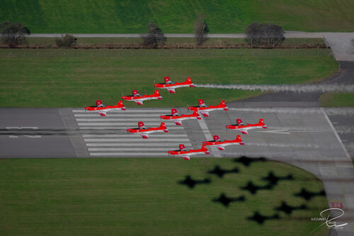 SWISS AIR FORCE PC-Team von Alessandro Moser, Druck kaufen auf Singulart