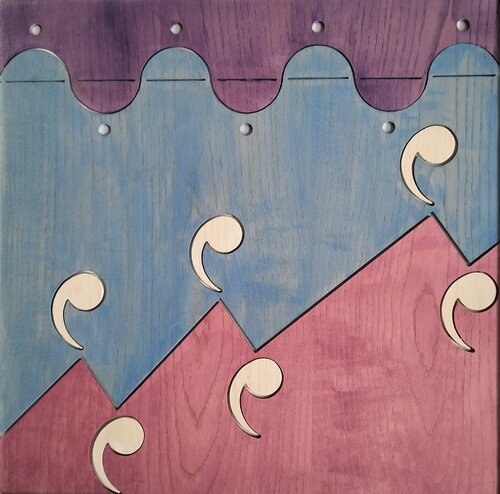 Composizione N. 36  1/9  “Tuileries. Disputes d'enfants après jeux “ von Lino Spada, Malerei kaufen auf Singulart