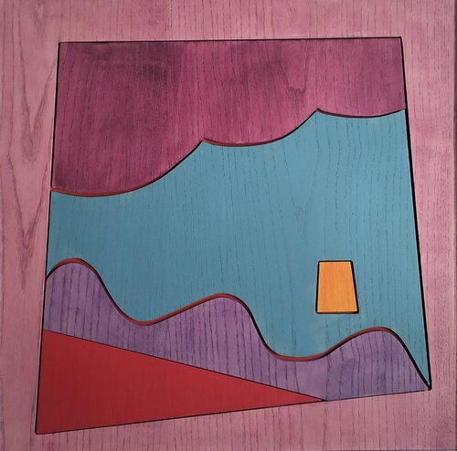 Composizione N. 36,  1/9  “Catacombæ. Sepulcrum romanum. Cum mortuis in lingua mortua” di Lino Spada, Pittura in vendita su Singulart