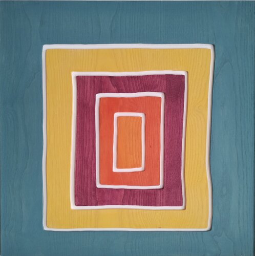 Composizione N. 36, 2/9 "PromenadeI" van Lino Spada, Schilderij te koop op Singulart