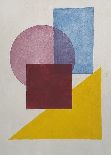 Studio N. 19, Cerchio e poligoni par Lino Spada, Œuvre sur papier en vente sur Singulart