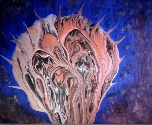 The brain by Harald Brandl, Painting for Sale on Singulart