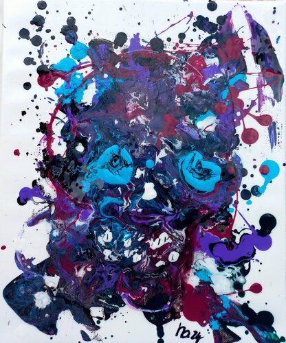 Transscience of live van Harald Brandl, Schilderij te koop op Singulart