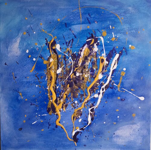 Crocus von Harald Brandl, Malerei kaufen auf Singulart