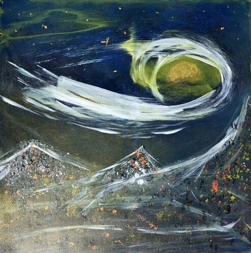 A mid night dream von Harald Brandl, Malerei kaufen auf Singulart