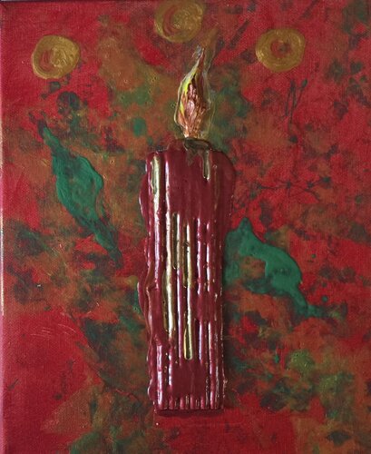 The first candle von Harald Brandl, Malerei kaufen auf Singulart