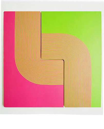 Pink and Green by APARTMENT HD, 회화 for Sale on Singulart