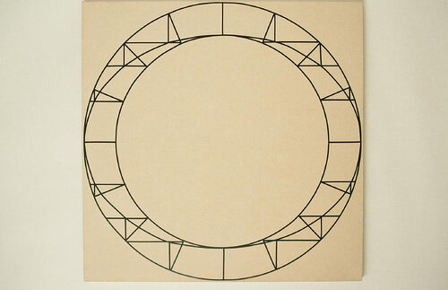 Construction Of The Letter O and the Number Zero 01 - Natasha Lara Hughes van APARTMENT HD, Schilderij te koop op Singulart