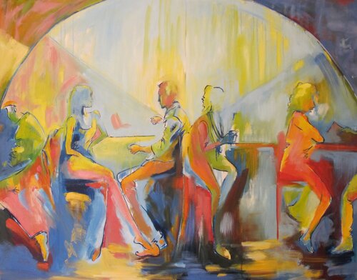 The View by Leah Thompson, Painting for Sale on Singulart