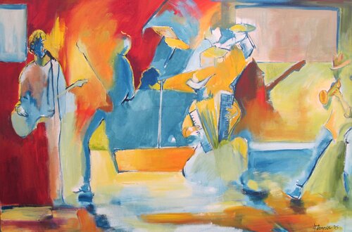 That Band von Leah Thompson, Malerei kaufen auf Singulart