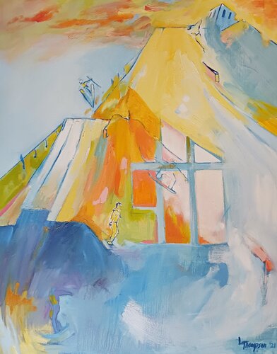 Snowflex by Leah Thompson, Painting for Sale on Singulart