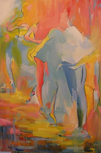 Practice by Leah Thompson, Painting for Sale on Singulart