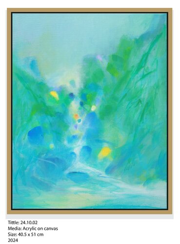 Abstract 24.10.02 by Eddie Chiu, Painting for Sale on Singulart