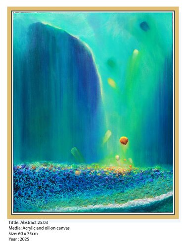 Abstract 25.03 by Eddie Chiu, Painting for Sale on Singulart