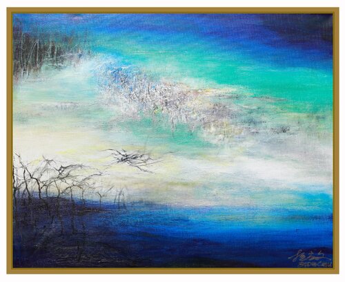 Abstract 25.05 de Eddie Chiu, Pintura a la venta en Singulart