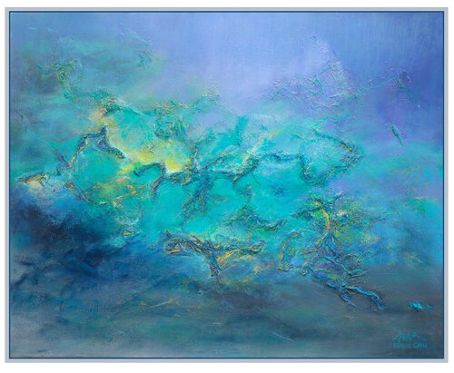 Abstract 26.03 de Eddie Chiu, Pintura a la venta en Singulart