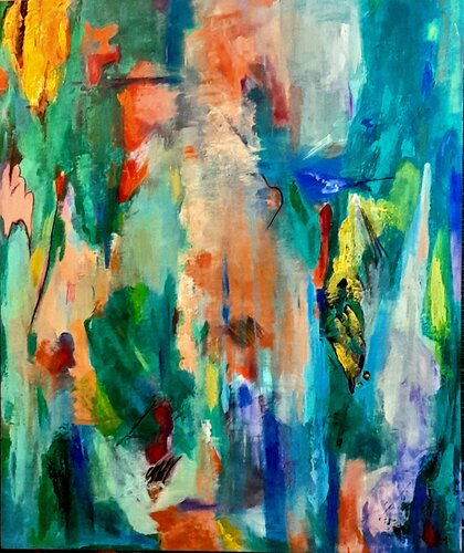 Luces Musicales von Ana Castro Feijoo, Malerei kaufen auf Singulart