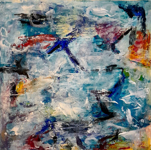 Colores líquidos II von Ana Castro Feijoo, Malerei kaufen auf Singulart