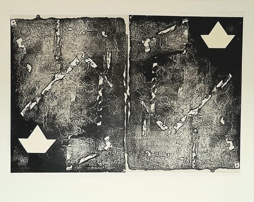 serie vuelta a casa, "barcos de papel" di Ana Castro Feijoo, Pittura in vendita su Singulart