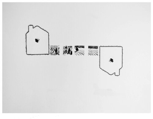 Vuelta a casa II par Ana Castro Feijoo, Œuvre sur papier en vente sur Singulart