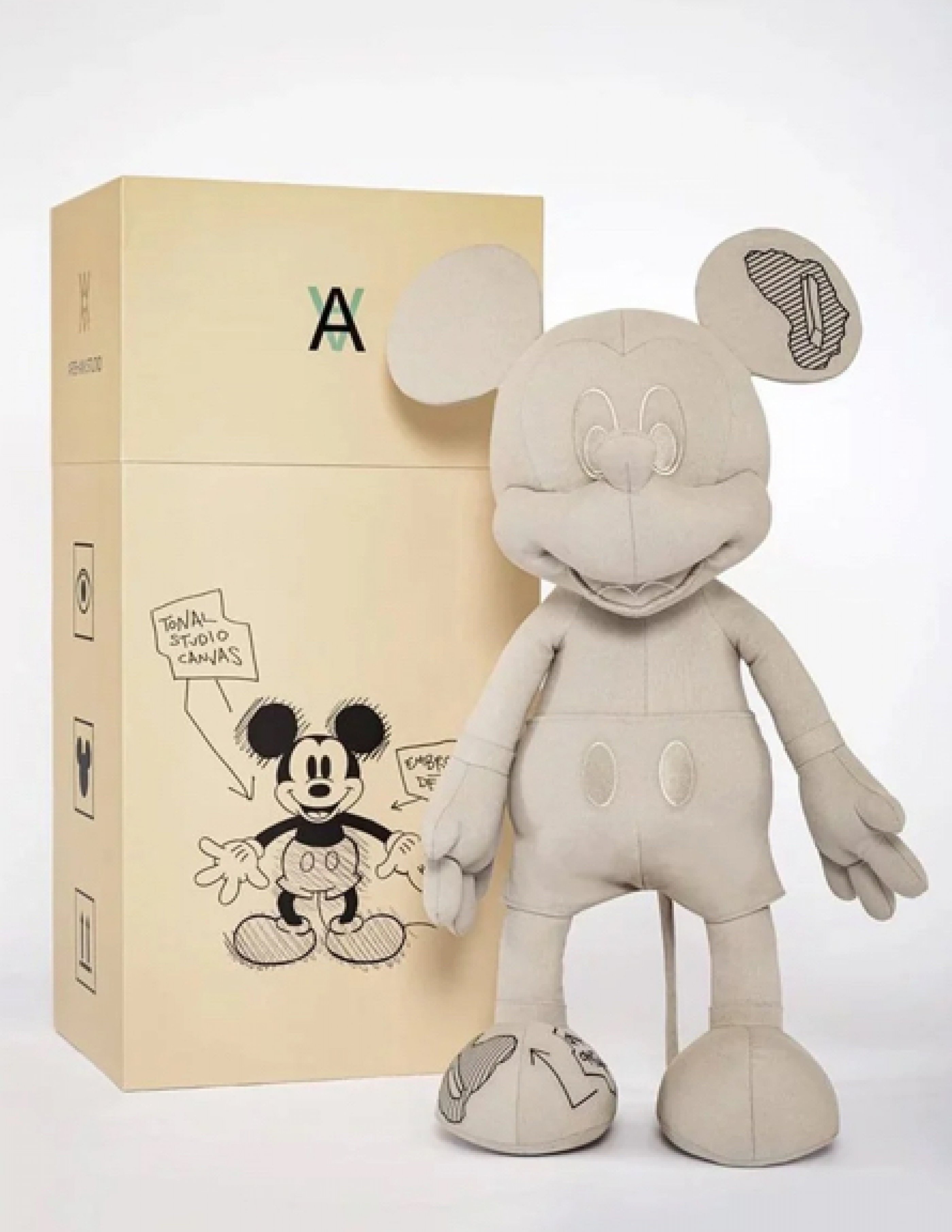 Daniel Arsham Disney Mickey / KYNE KAWS BANKSY CONIX HAROSHI