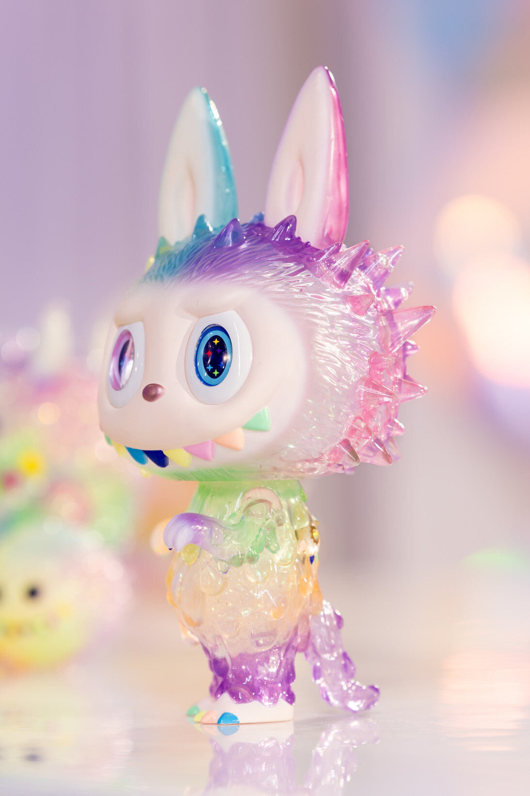 【海外限定】ZIMOMO LABUBU紫[未開封新品] 海外限定】ZIMOMO LABUBUぬいぐるみキーホルダー紫 海外限定