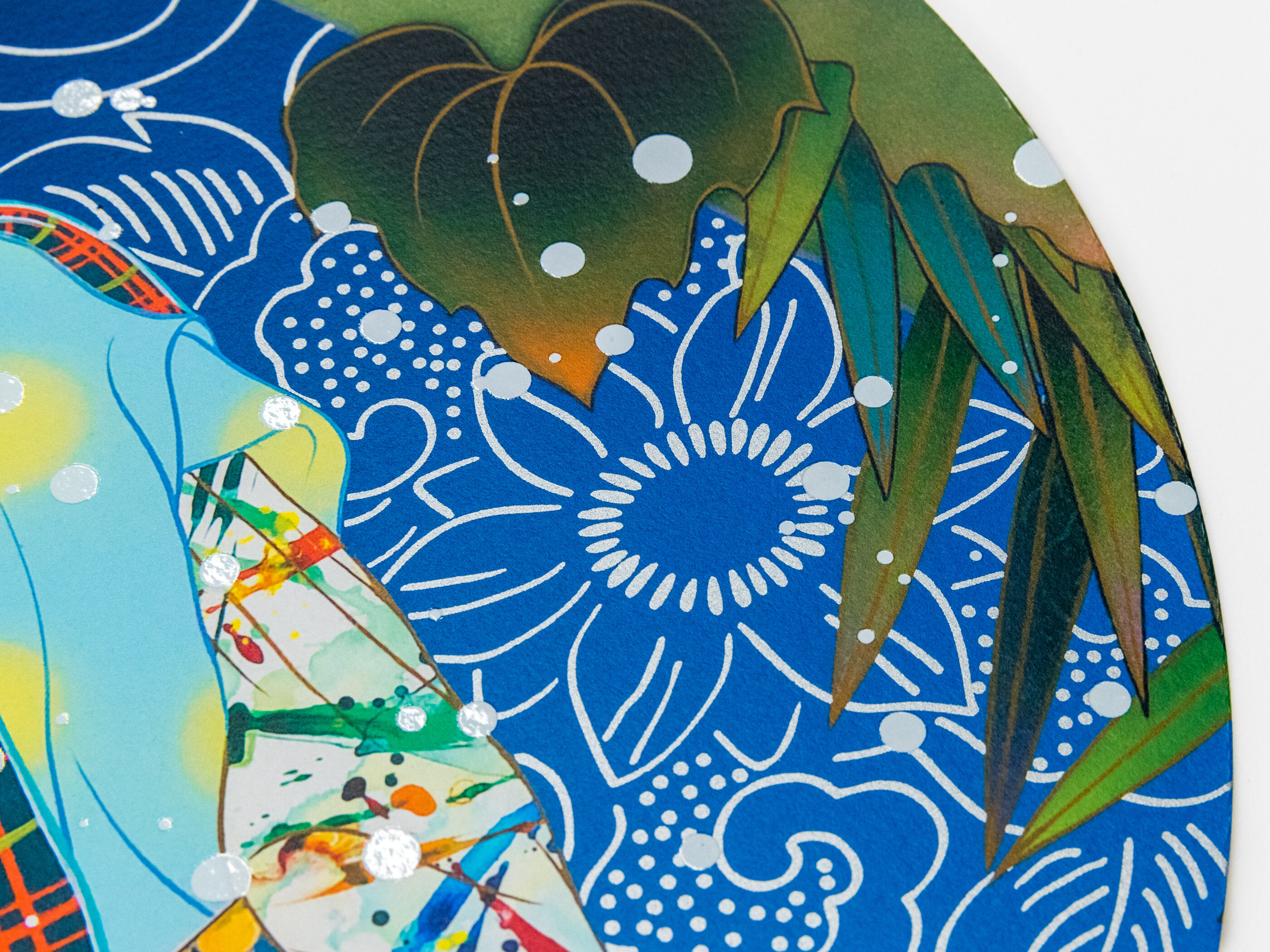 【新品・未使用】松山智一「Perfect All Alone Ironic 」 Perfect All Alone Ironic (Blue) by Tomokazu Matsuyama