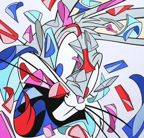 A Wild Hare ( Bugs Bunny) by Louis De Guzman, Print for Sale on Singulart