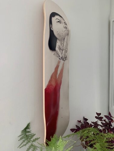 DECK ONSkateboard ( Rocket) by Roby Dwi Antono, Other Media for Sale on Singulart